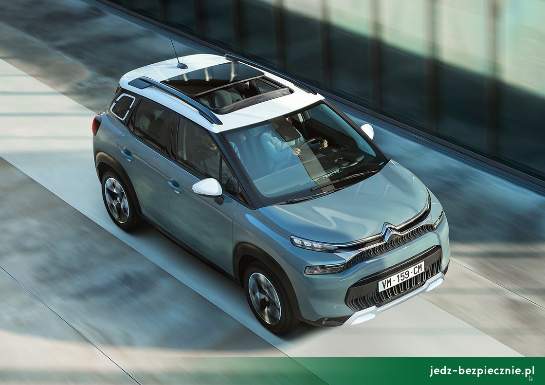 Premiera tygodnia - Citroen C3 Aircross - widok z góry